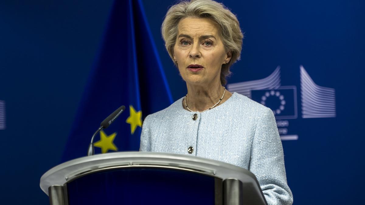 Ursula Von der Leyen, presidenta de la Comisión Europea