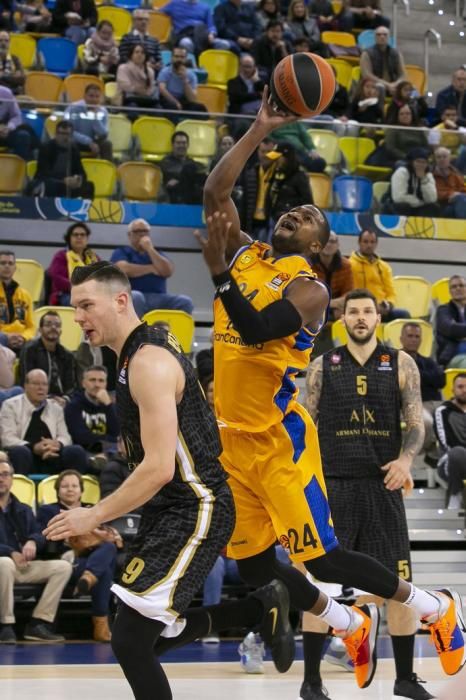 01.02.19. Las Palmas de Gran Canaria. Baloncesto Euroliga temporada 2018-19. Herbalife Gran Canaria - Armani Milán. Foto Quique Curbelo