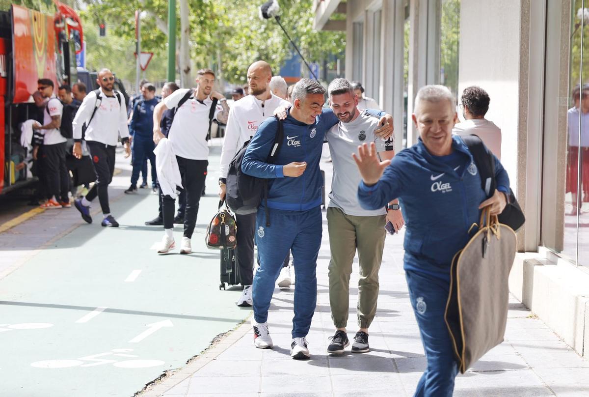 El RCD Mallorca ya está en Sevilla