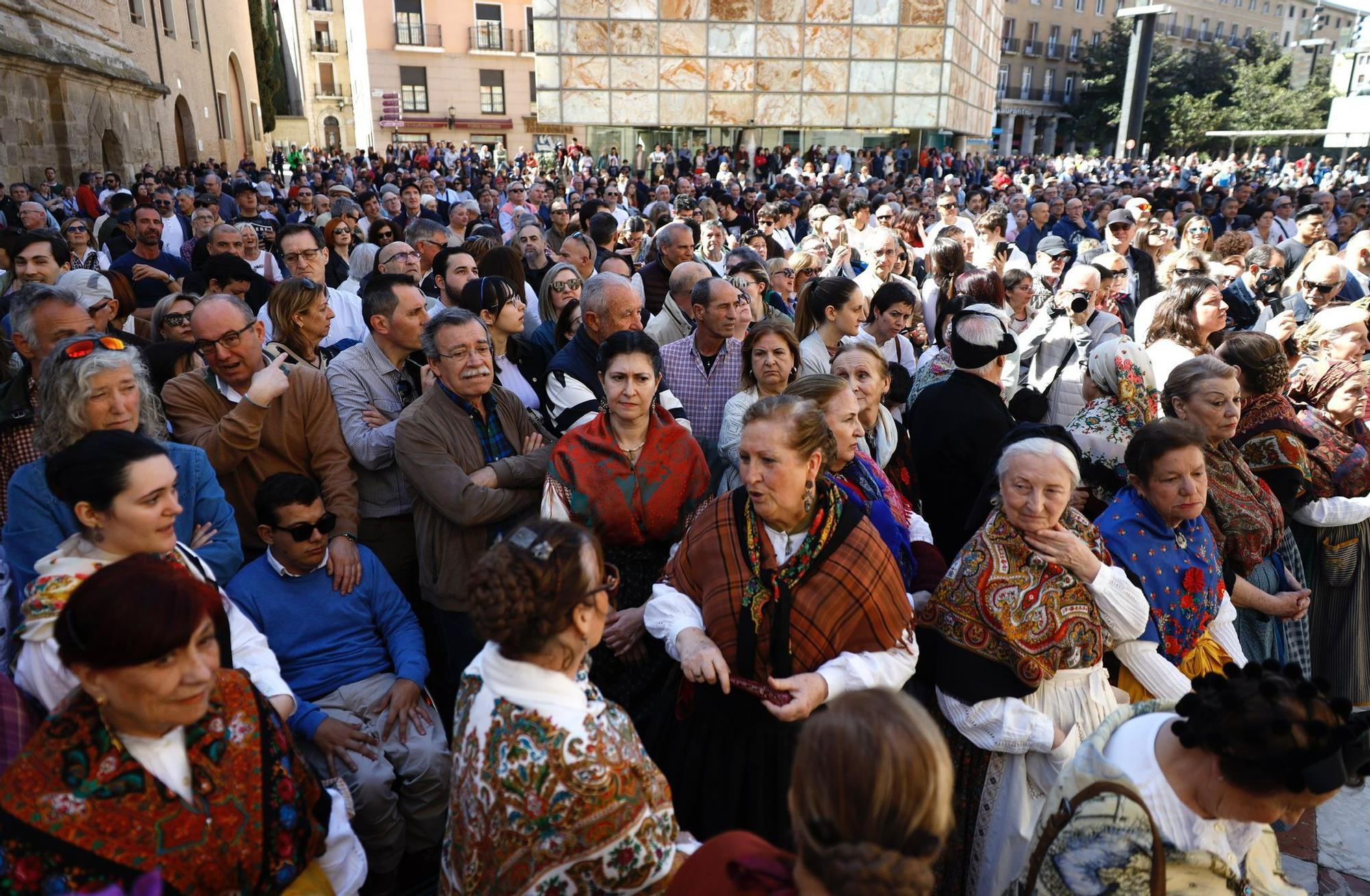 Zaragoza se engalana para recrear los Sitios de 1808