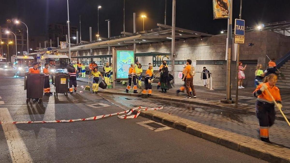Limpieza Cabalgata