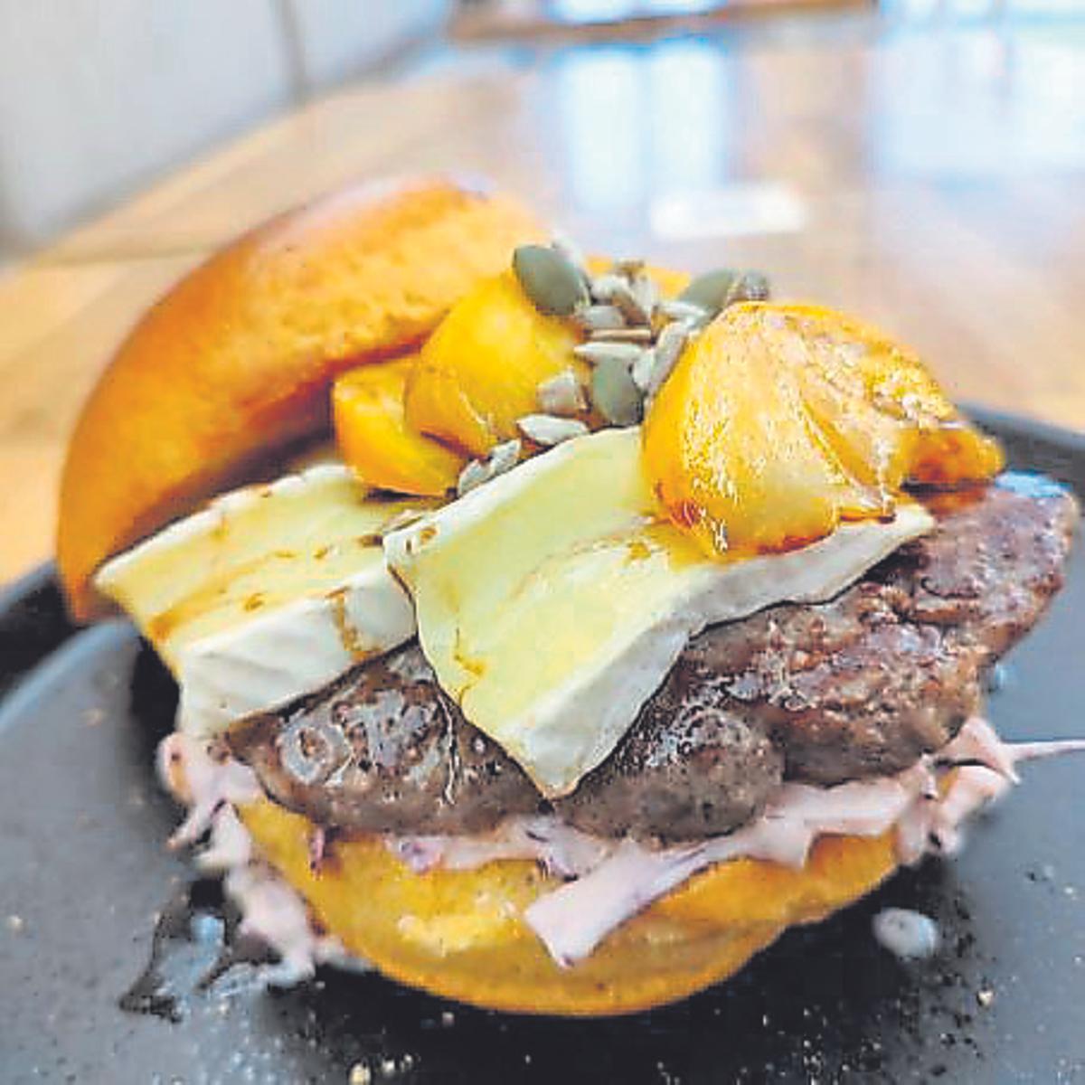 La sabrosa hamburguesa del mes.