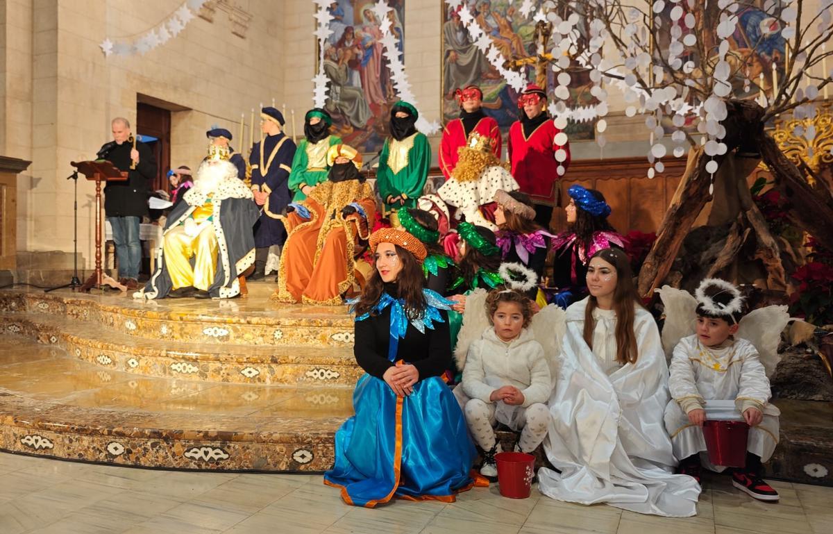 Los Reyes Magos en Sant Joan. Rosa Ferriol