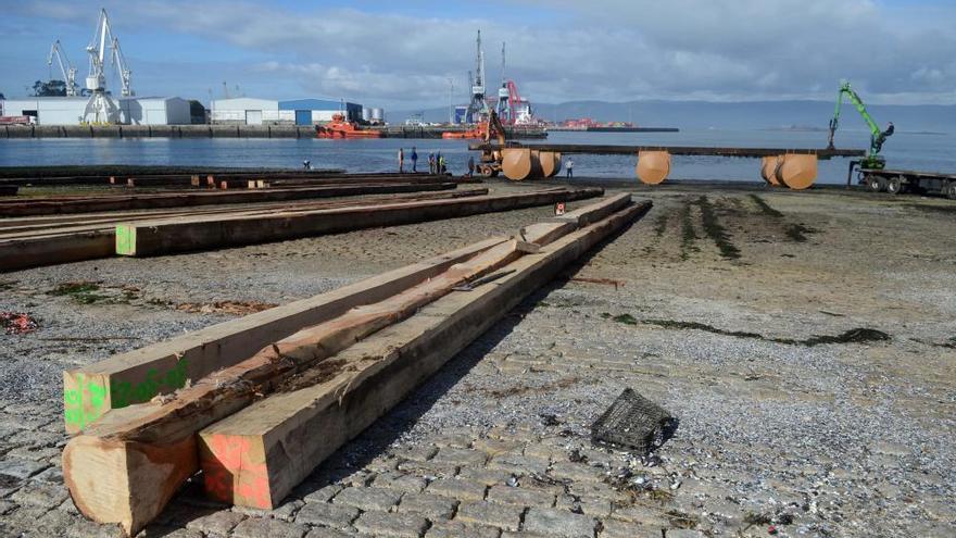 Construcción de bateas en Vilagarcía