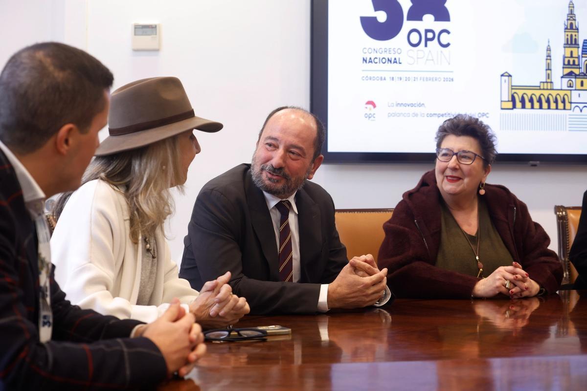 El director de Turismo de Galicia, José Merelles, esta mañana en Córdoba.