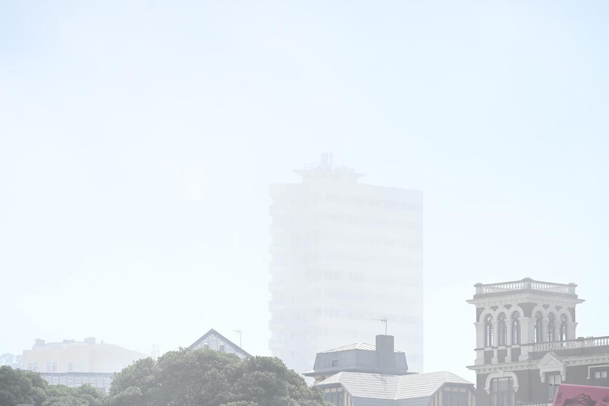 La niebla llega a A Coruña