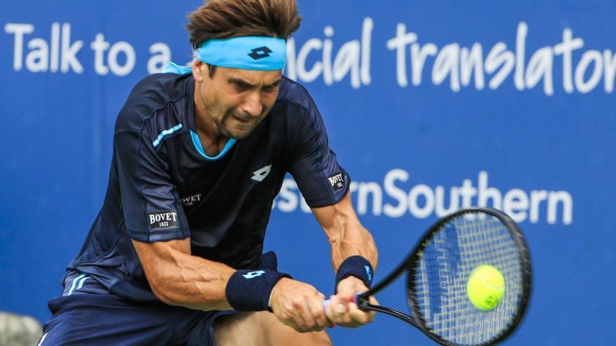 David Ferrer vuelve a las pistas mes y medio después