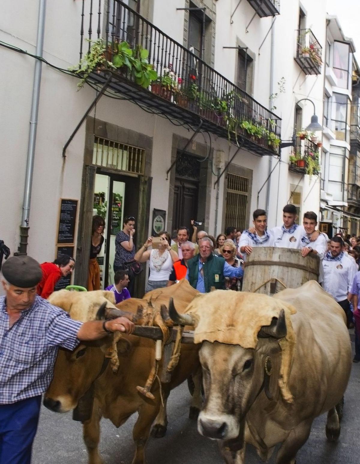 Cangas del Narcea festeja vendimia de calidad