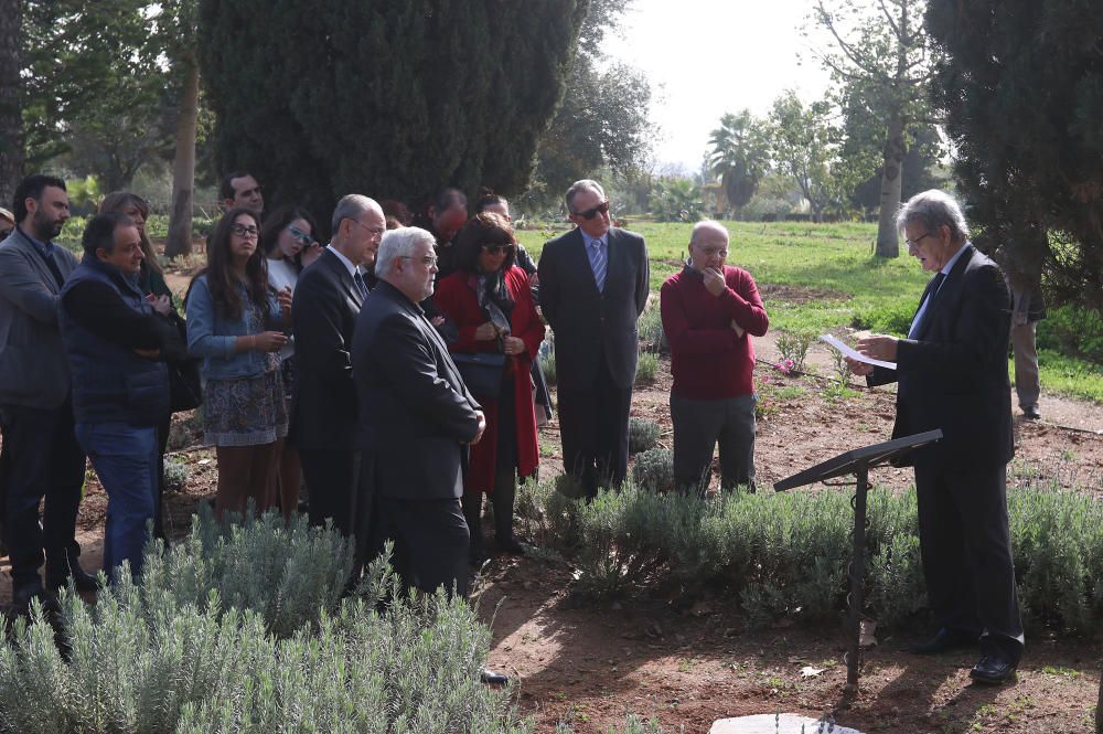 Homenaje a Dámaso Ruano en Parcemasa