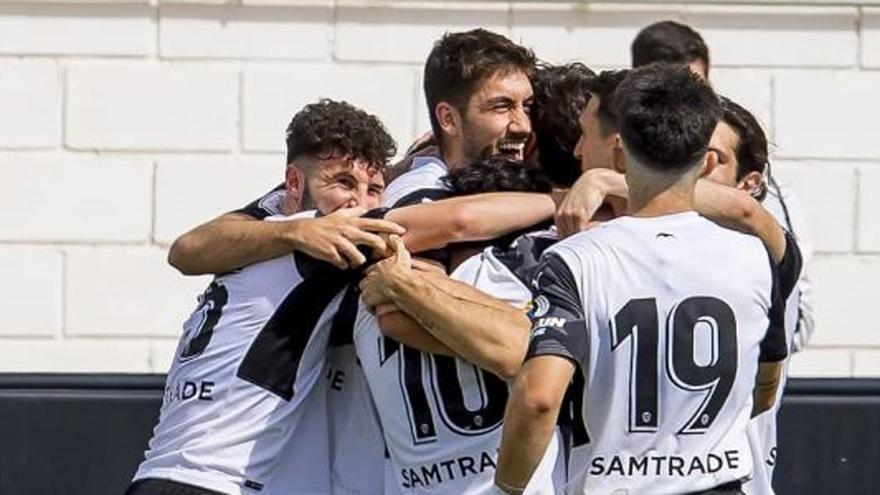 El Valencia Mestalla da un paso de gigante por el ascenso (1-0)