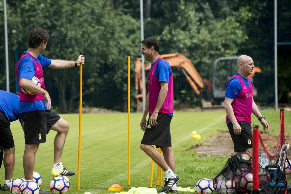 Entrenamiento del Real Oviedo