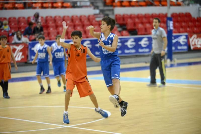 DÍA DEL MINIBASKET. Partidos de las 12:45 horas