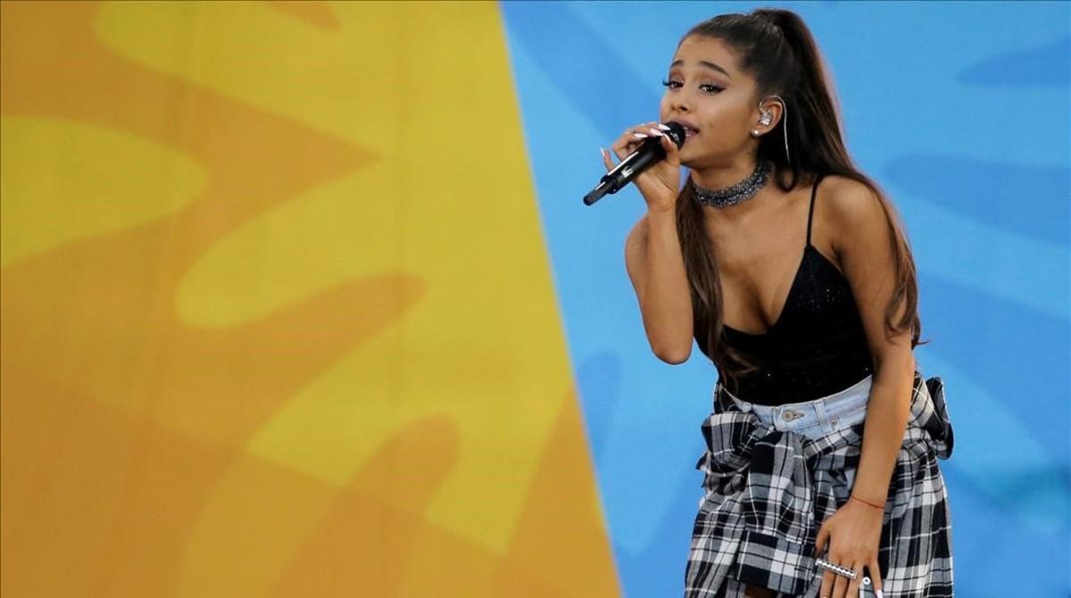 zentauroepp33969992 singer ariana grande performs on abc s  good morning america170523001922