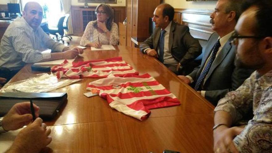 Reunión entre el equipo de Gobierno de la Diputación y el Zamora CF