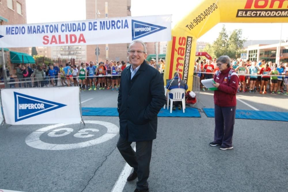 Media Maratón de Murcia: Ambiente en la salida