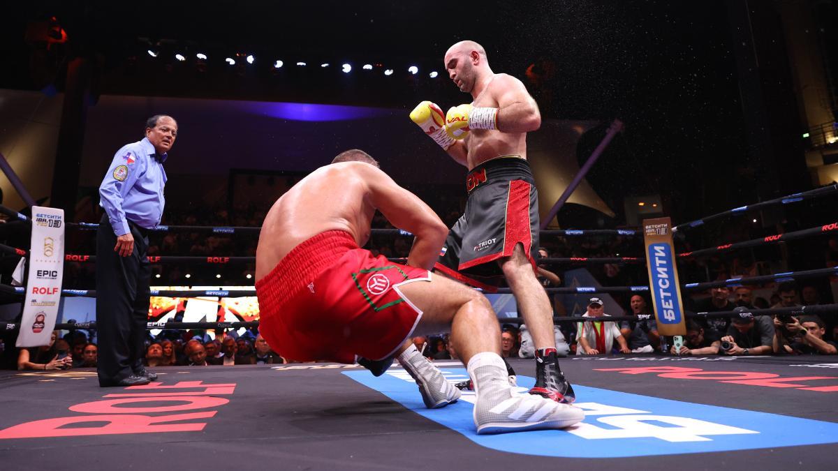 Así cayó Kubrat Pulev tras ser 'cazado' por Murat Gassiev