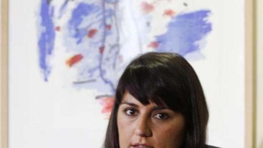 María González Veracruz, precandidata a dirigir el PSOE.