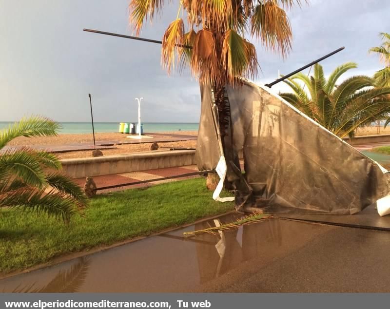 Las imágenes más impactantes del temporal de Castellón y provincia