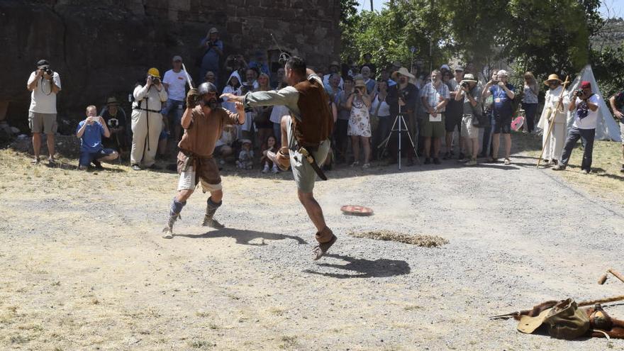 Una de les lluites de la Festa Templera