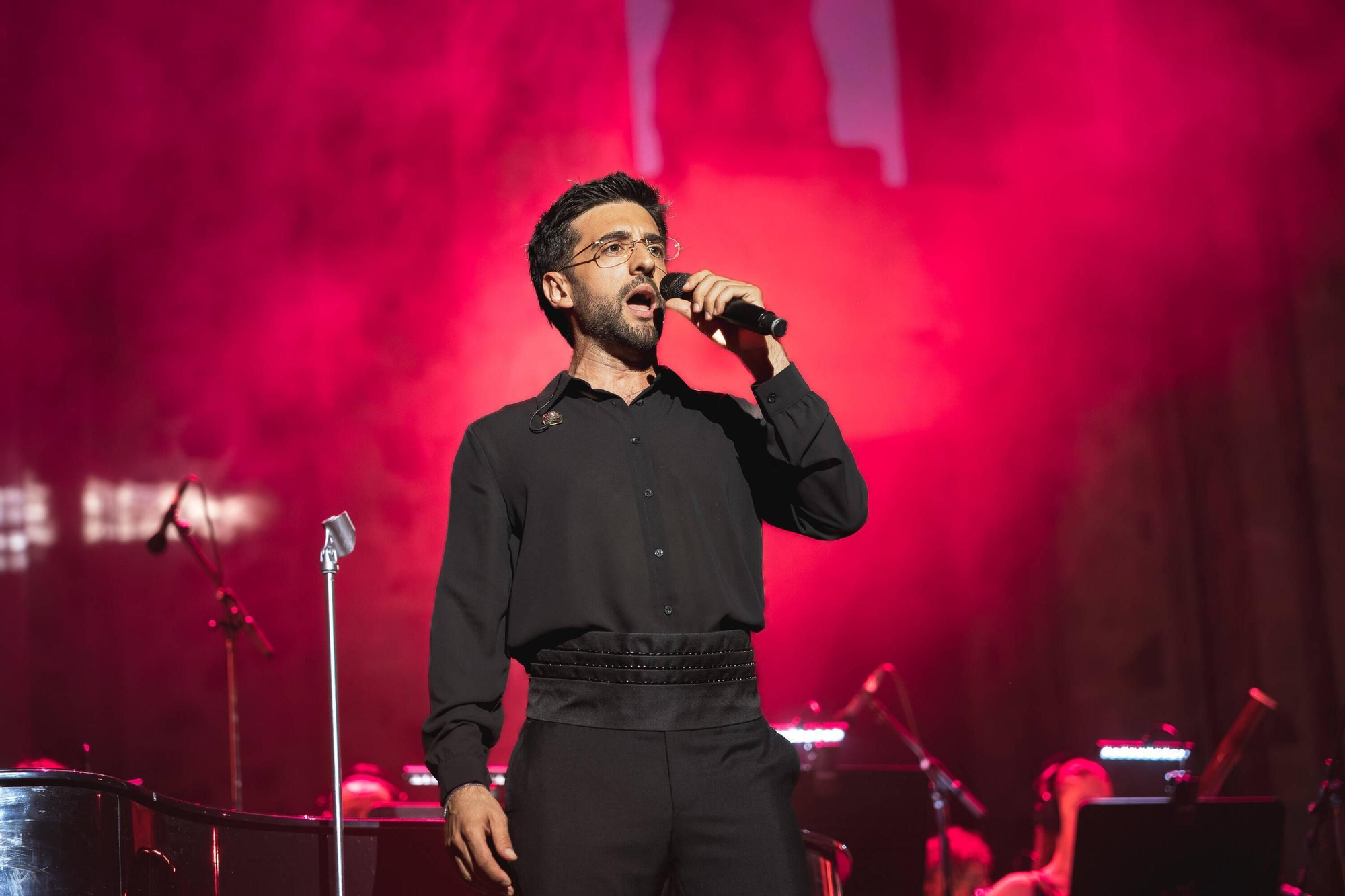 El concierto de Il Volo en el Teatro Romano de Mérida, en imágenes