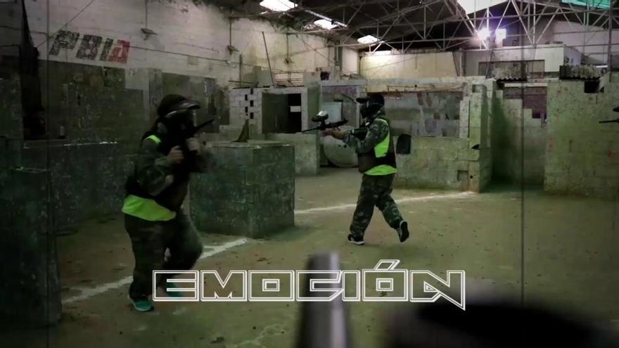 Vive la aventura de los videojuegos más emocionantes con el paintball de Megazona-Distrito 41