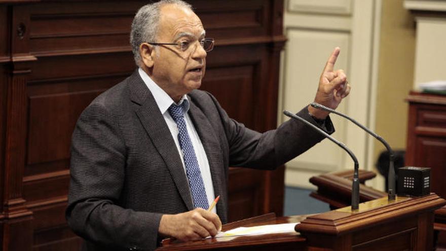 Casimiro Curbelo, presidente del Cabildo de La Gomera.