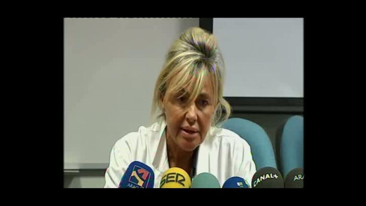 L’equip mèdic explica la situació en què es troba el torero Juan José Padilla