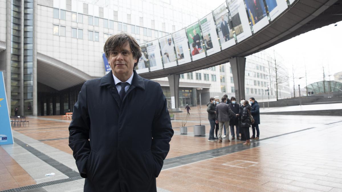 El expresidente de la Generalitat, Carles Puigdemont