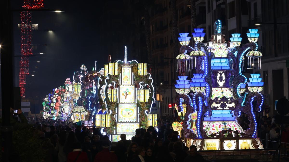 L'Encesa de Gaiates Il·lumina la nit de Castelló