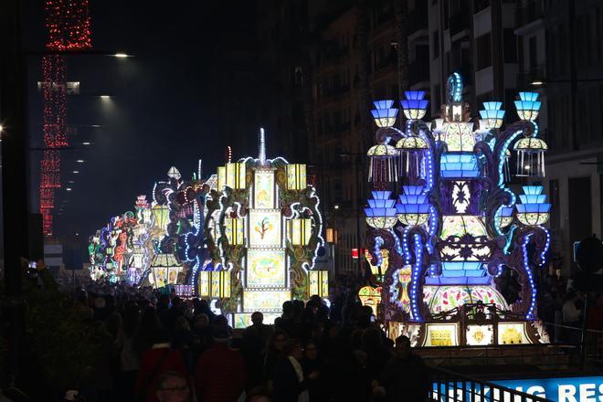Galería: La Encesa de Gaiates ilumina la noche de Castellón