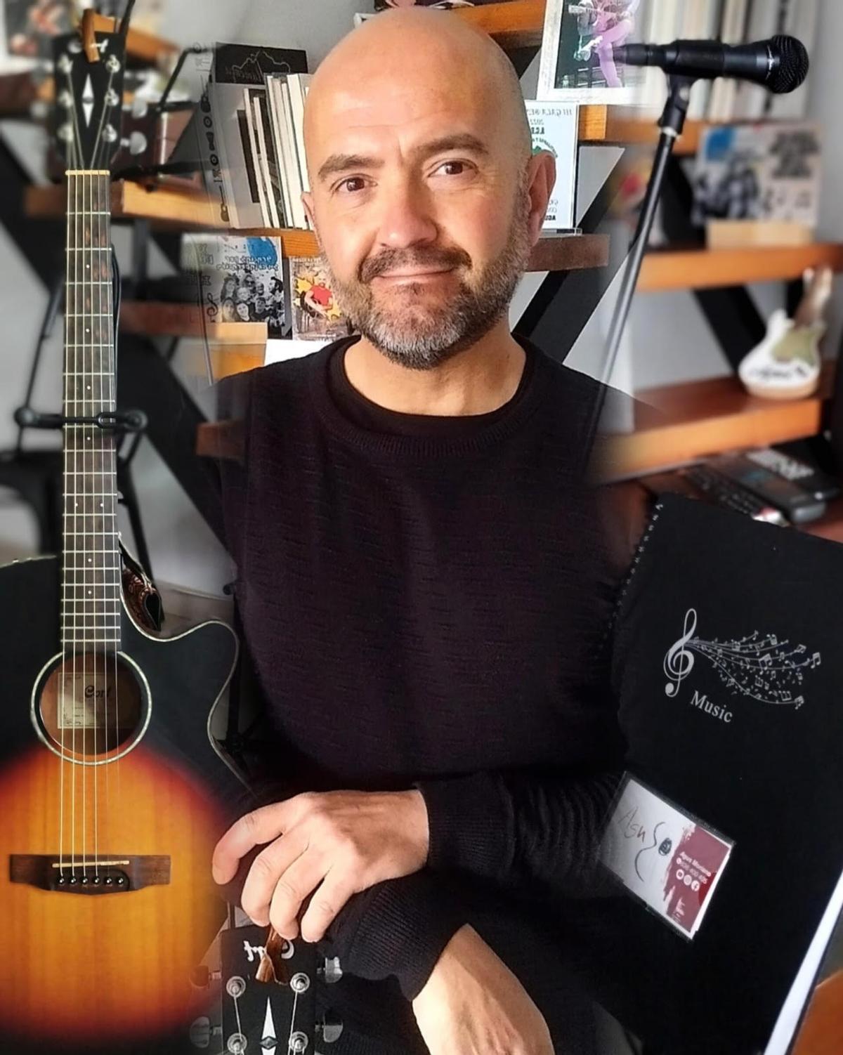 El cantante Agus Moriano.