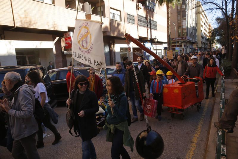 Manifestación contra el PAI de Benimaclet