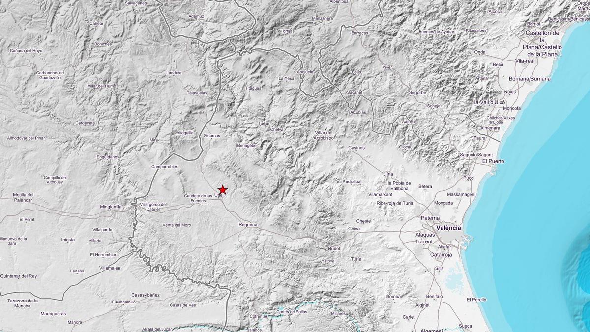 Terremoto de magnitud 3.6 en Utiel y Requena