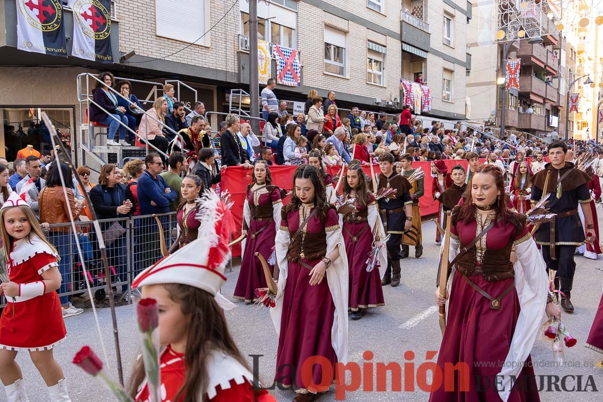 Procesión de subida a la Basílica en las Fiestas de Caravaca (Bando Cristiano)