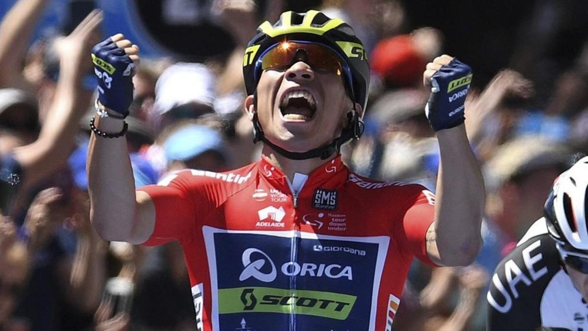 Caleb Ewan, vencedor de la cuarta etapa