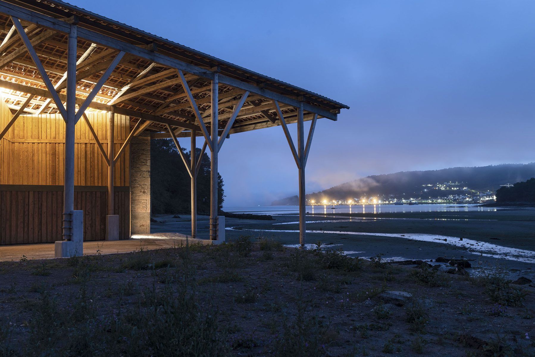 Rehabilitación de un astillero tradicional en Outes Faro de Vigo