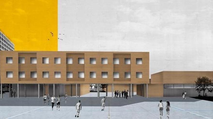 La obra para ampliar el instituto San Fernando de Badajoz empezará la próxima primavera