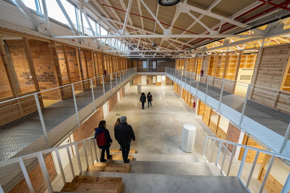 Imagen del Bloc4BCN en Can Batlló, el nuevo centro de promoción de la Economía Social en Barcelona.