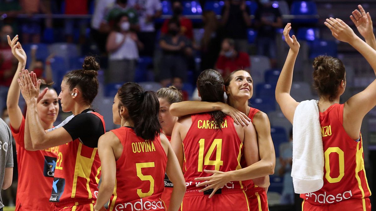La selección española de baloncesto femenino durante los Juegos Olímpicos de Tokio 2020