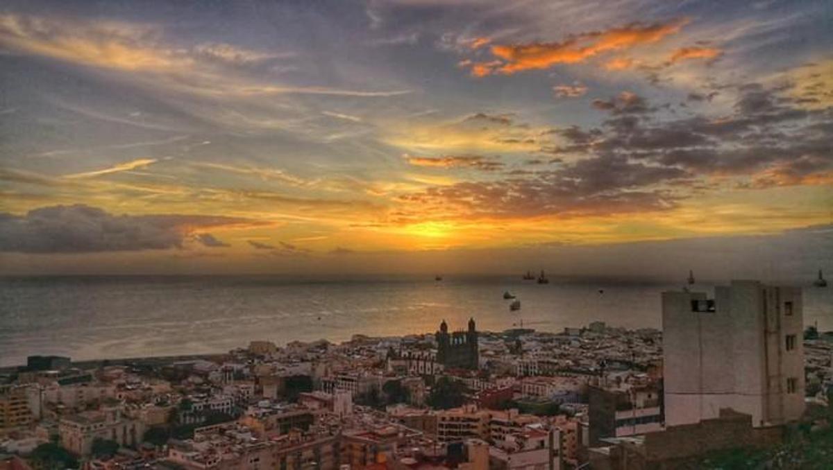 Amanecer en Las Palmas de Gran Canaria (16/11/18)