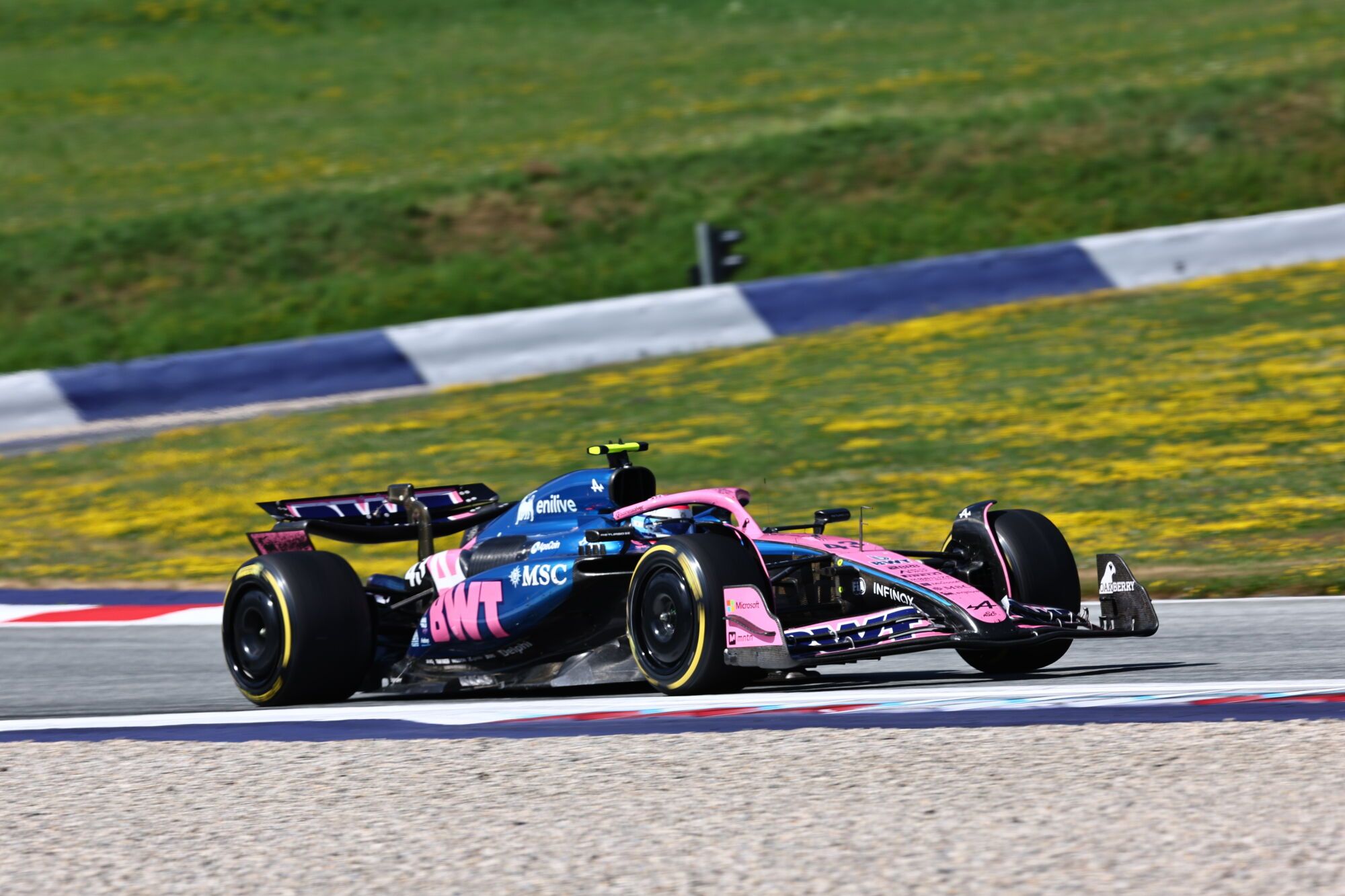 SPIELBERG (Austria), 29/06/2025.- Alpine driver Franco Colapinto of Argentina competes in the Formula 1 Austrian Grand Prix at the Red Bull Ring racetrack in Spielberg, Austria, 29 June 2025. (Fórmula Uno) EFE/EPA/ANNA SZILAGYI
