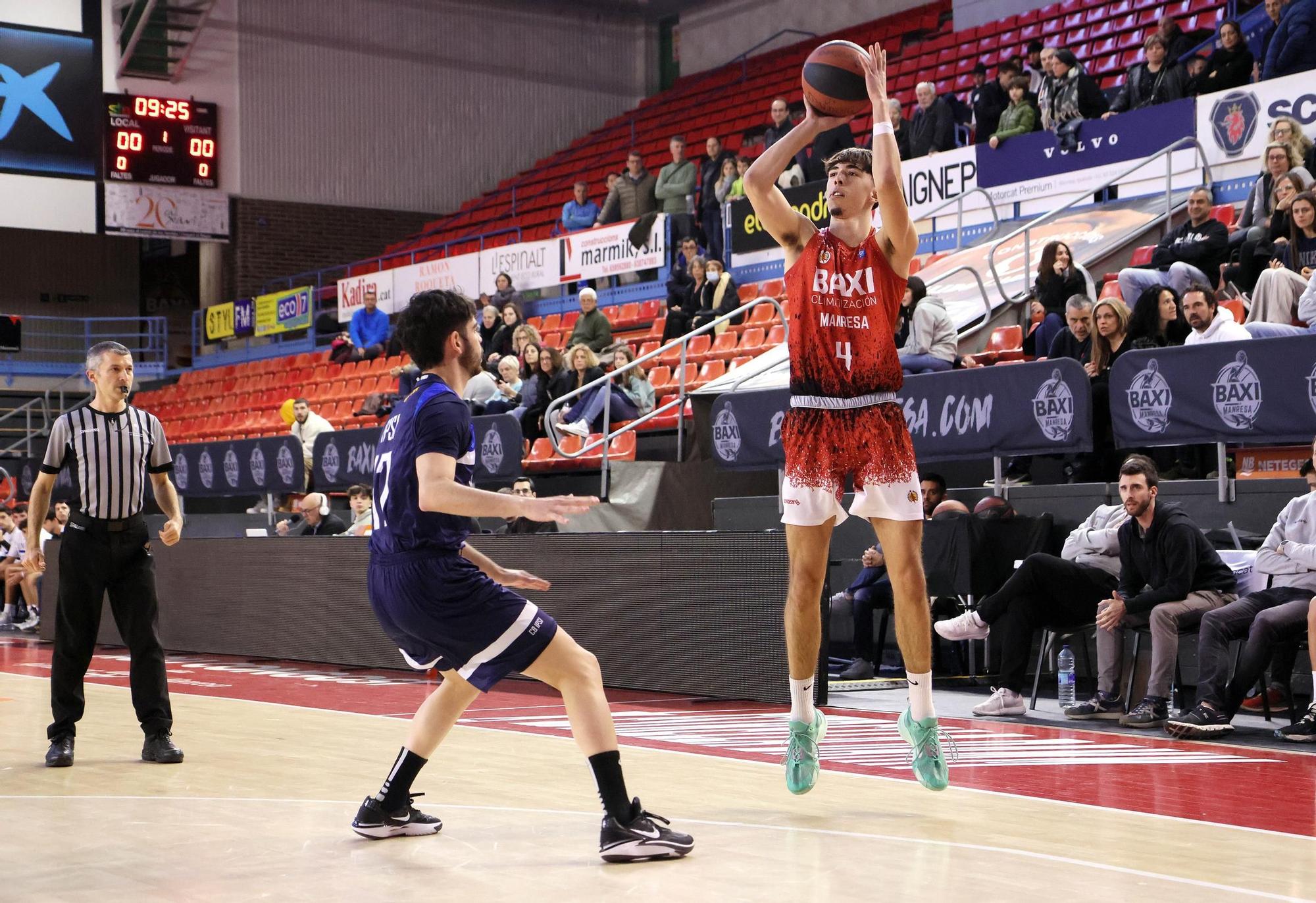 Imatges del Bàsquet Manresa B - Ipsi de Super Copa masculina