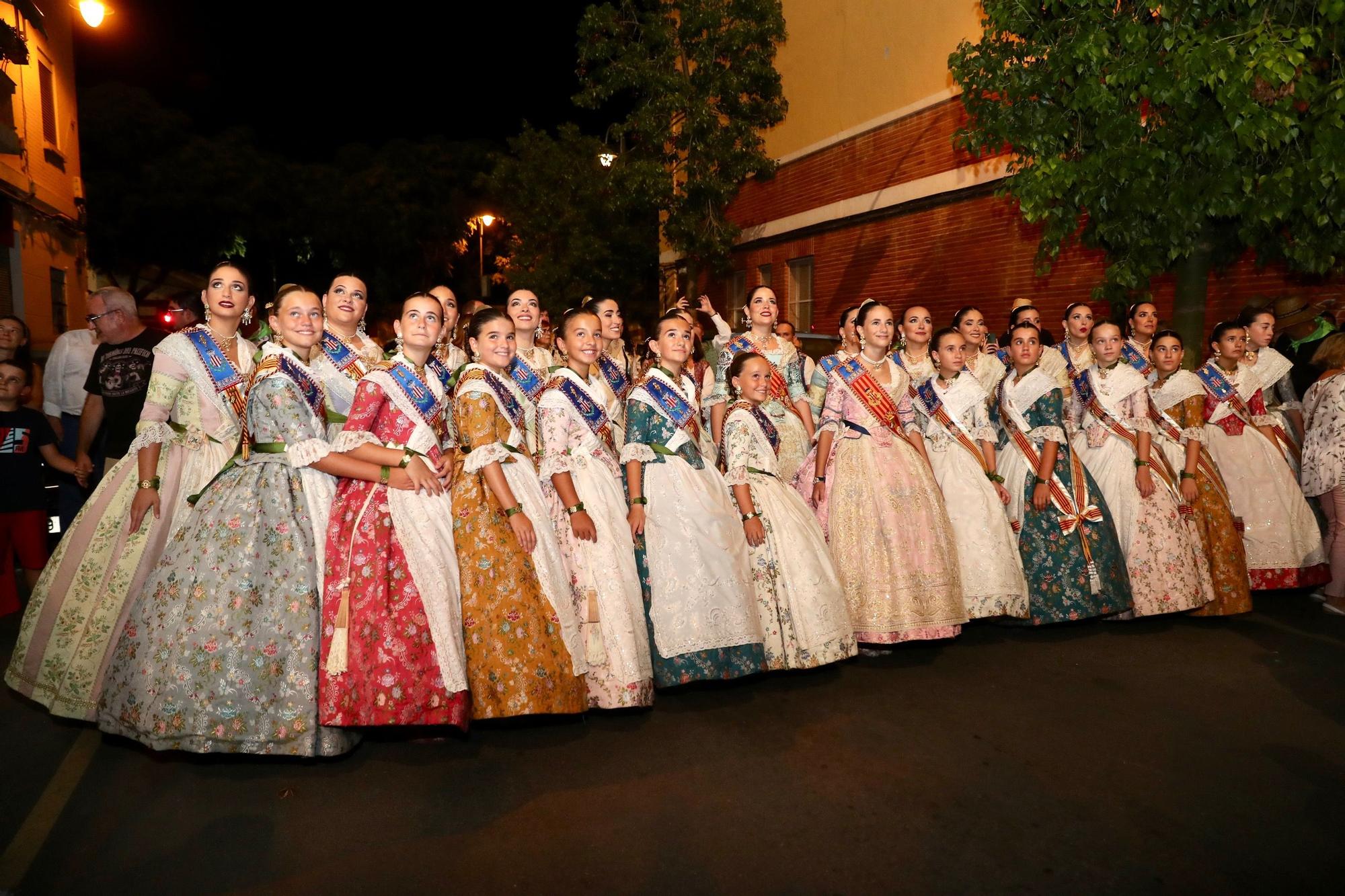 Sant Onofre y Quart reciben a Carmen, Nerea y las cortes