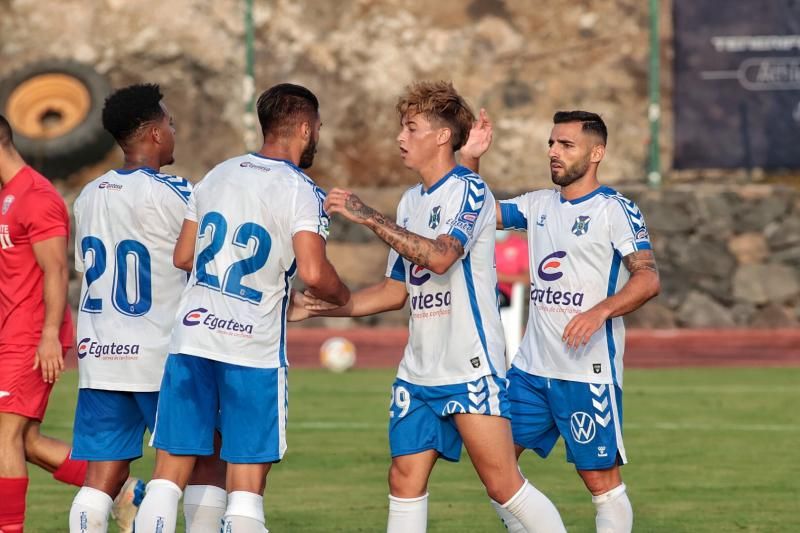 Primer partido amistoso del CD Tenerife, contra el Águilas