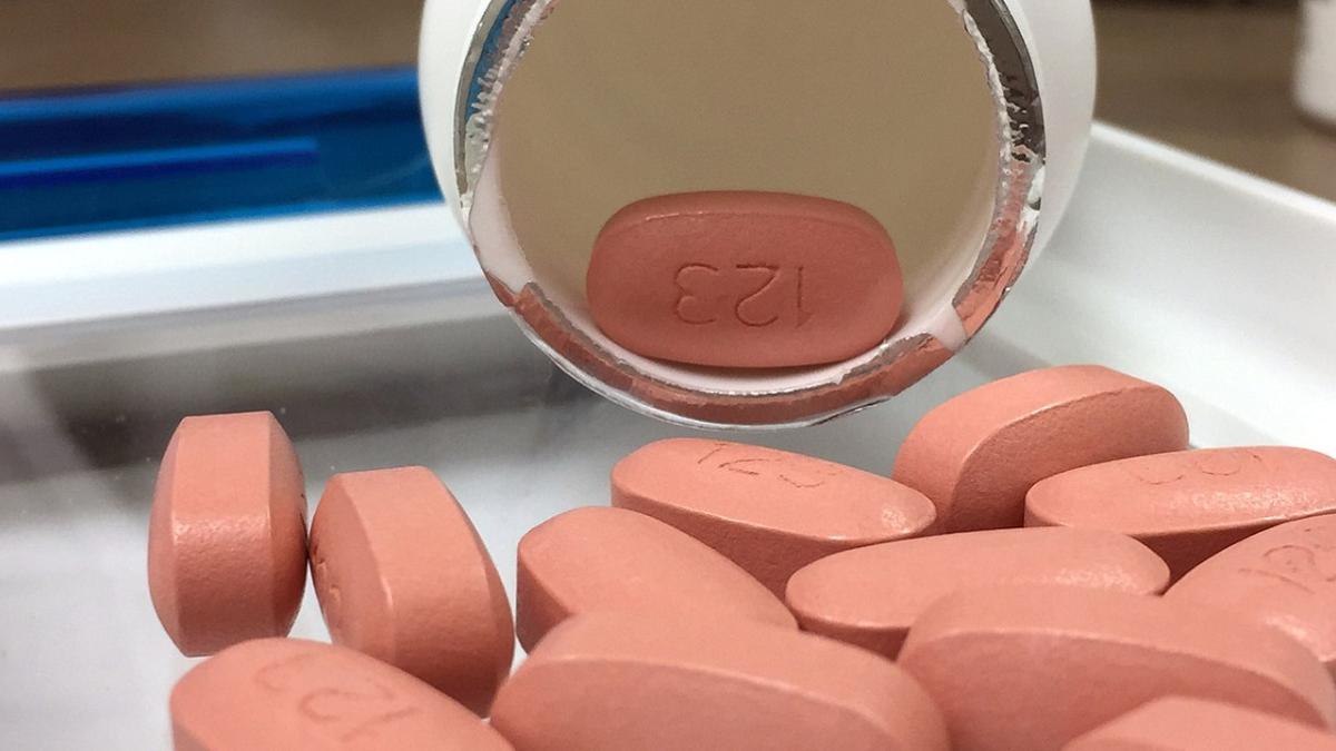 Medicamentos antirretrovirales para tratar la infección por VIH.