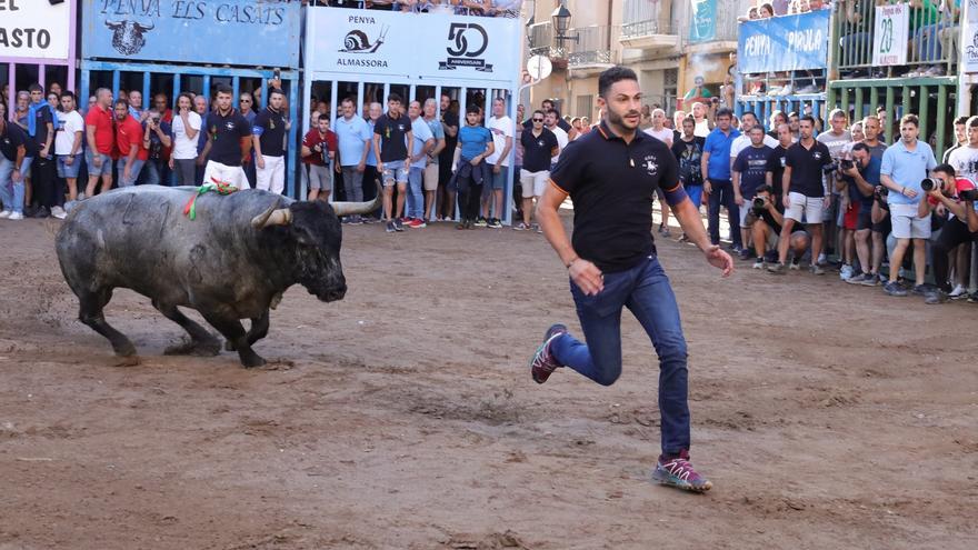 Gent del Bou triunfa con un espectacular Adolfo Martín en las fiestas de Almassora