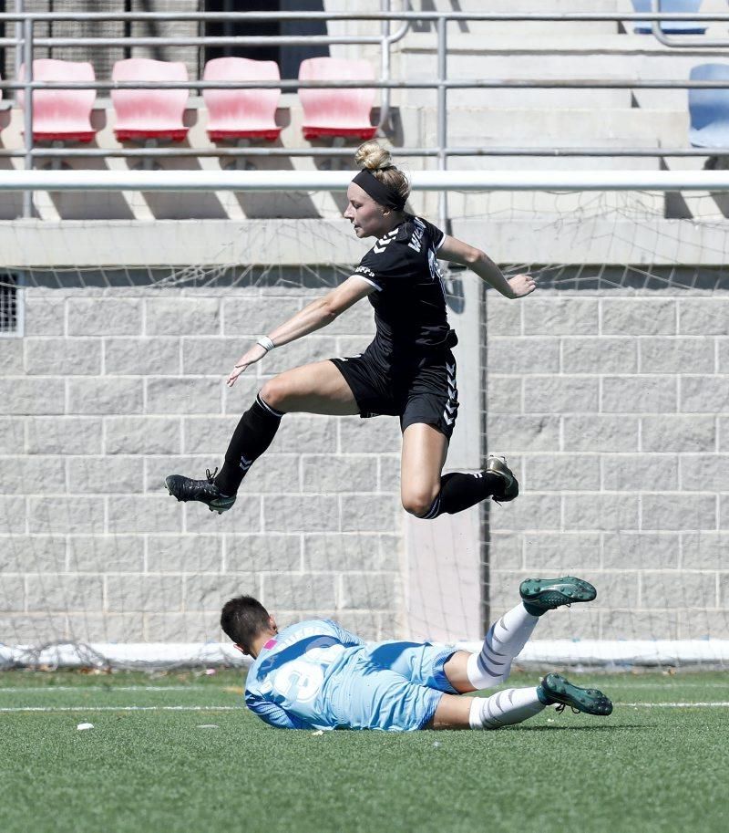 Partido de esta mañana entre el Zaragoza CFF y el Racing Féminas