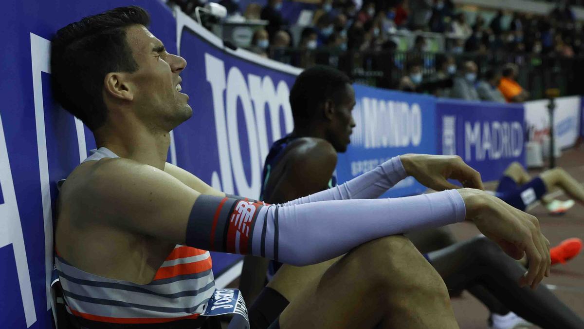 Mechaal, agotado tras ser tercero en Madrid en 3.000