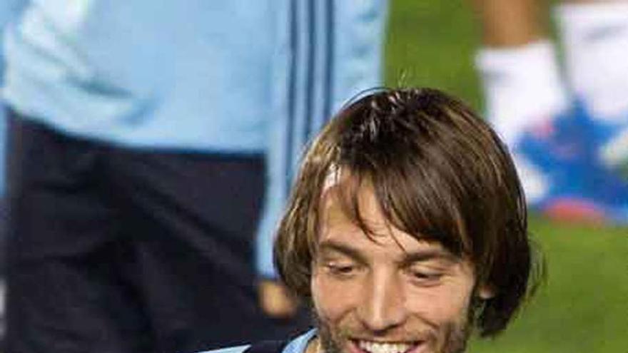 Michu, con la selección.