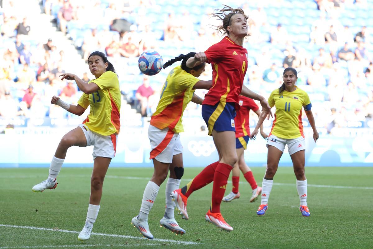 París 2024. Fútbol:  España - Colombia